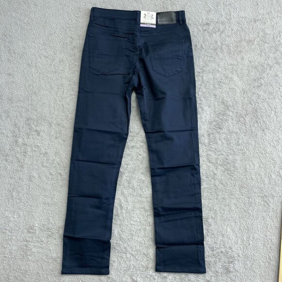 NEW English Laundry Men's 30x32 Straight Fit 5 Pocket  Pants Blue - Picture 3 of 8